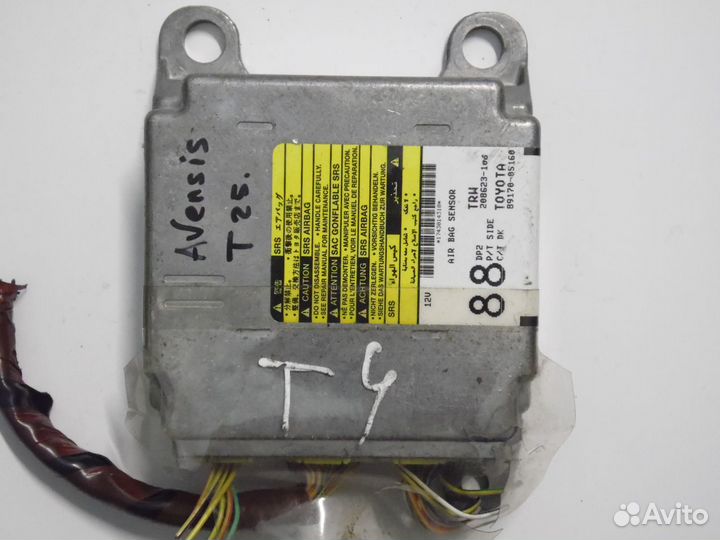 Блок управления подушками SRS Тойота Авенсис 2