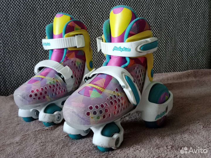 Роликовые коньки квады 26-29