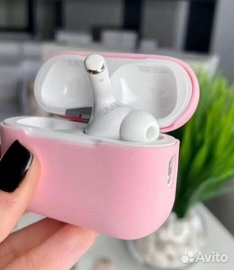 Airpods pro 2 «Оригинал» + Розовый чехол