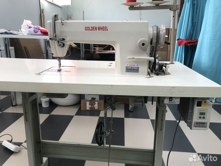 Прямострочная швейная машина Golden Wheel CS-5100H