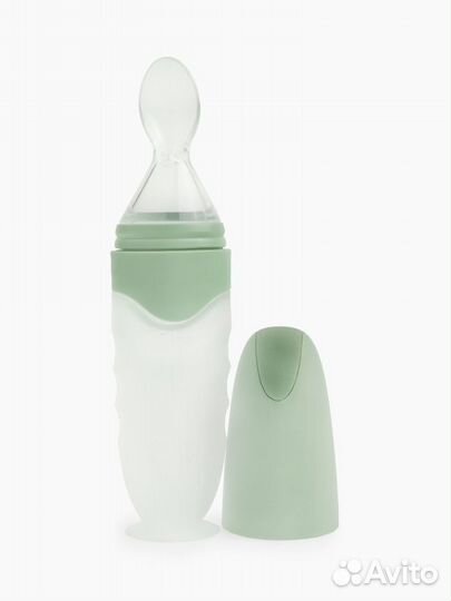 Happy baby бутылочка с ложкой