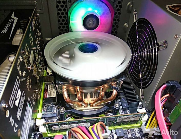 Компьютер Core i7 Игровой/16 Ядер/RX 560/16Gb/SSD