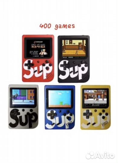 Портативная игровая приставка Sup Game Box 400 игр