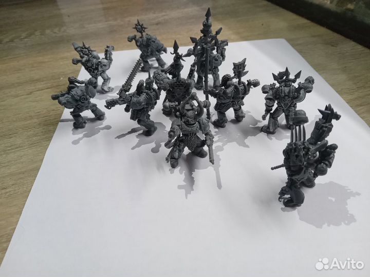 Warhammer 40000 космоволки Хаоса(оригинал 2014г)