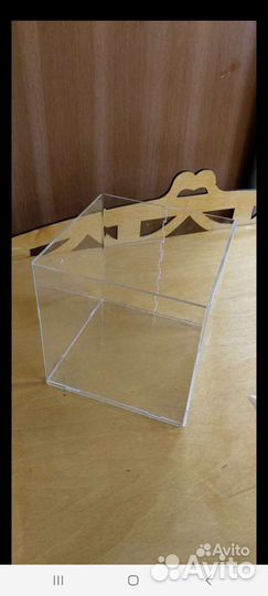 Бокс из оргстекла