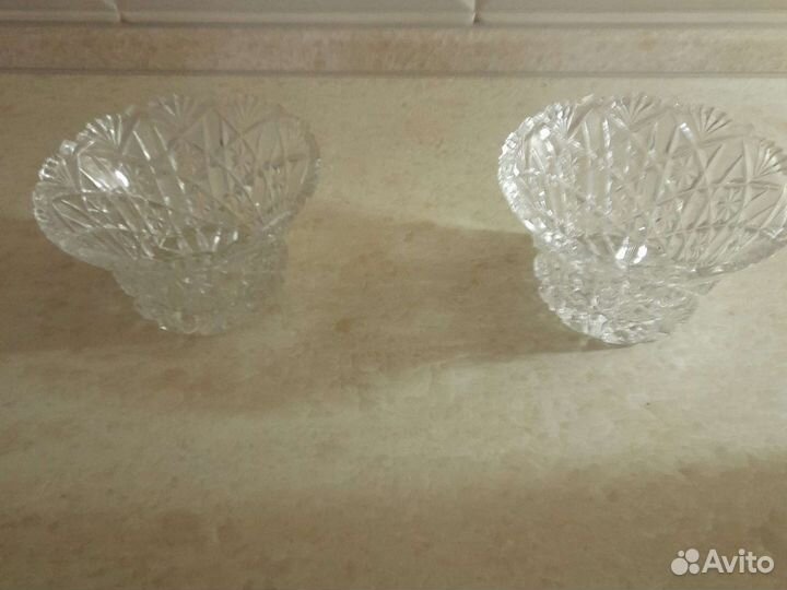 Ваза хрустальная