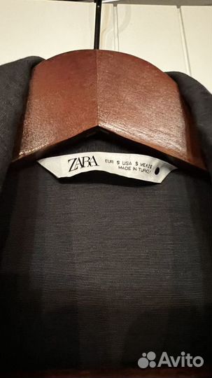 Платье рубашка zara