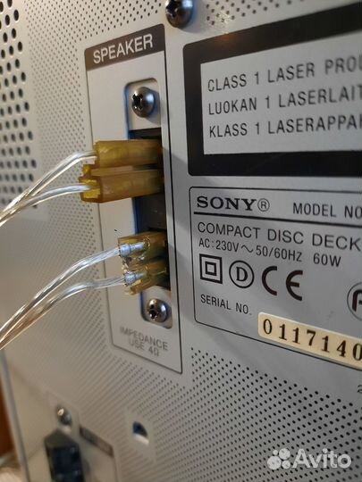 Муз.центр sony CMT-CPZ1