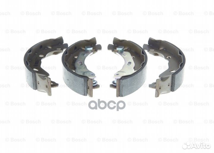 Колодки тормозные барабанные зад 09864878