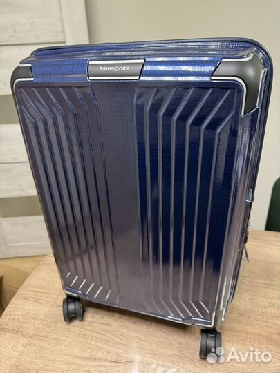 Чемодан самсонайт samsonite lite-BOX denim blue