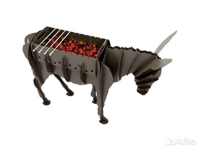 Мангал 3-д осёл