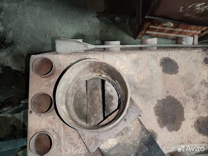 Печка буржуйка в гараж бу