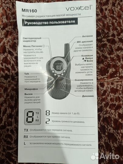 Радиостанции Voxtel