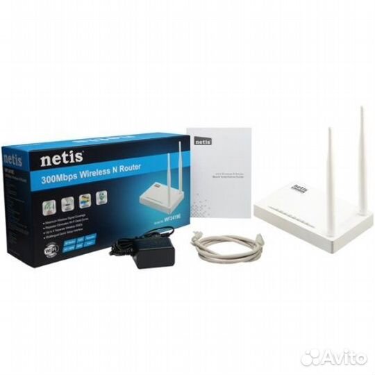 Wi-Fi роутер Netis WF2419E белый на 5 портов