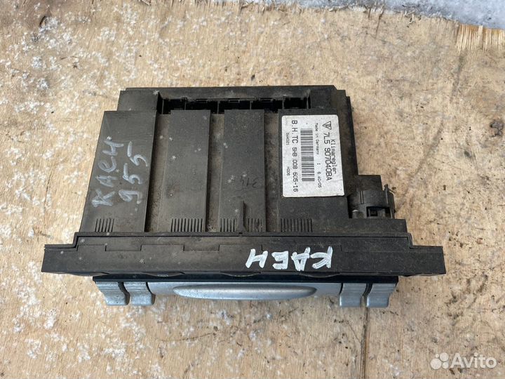 Порше каен блок управления климатом