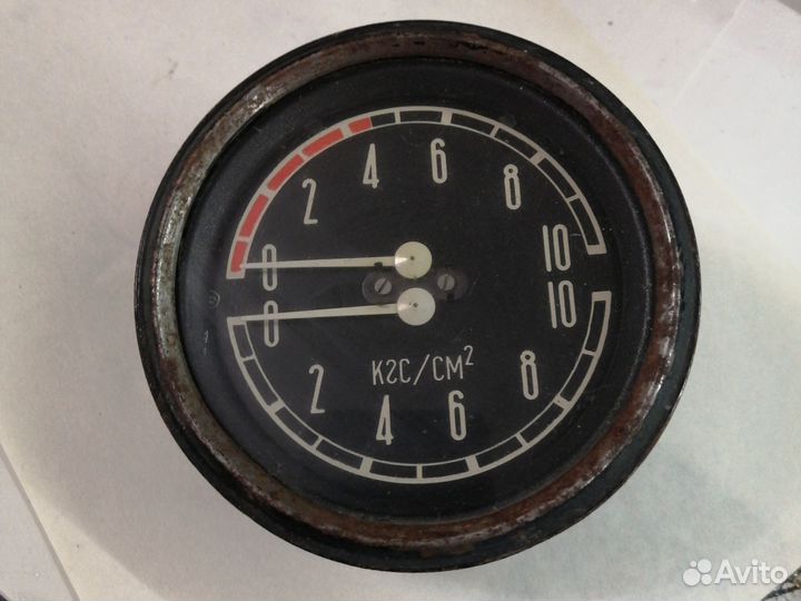 Манометр давления воздуха ЗИЛ лаз