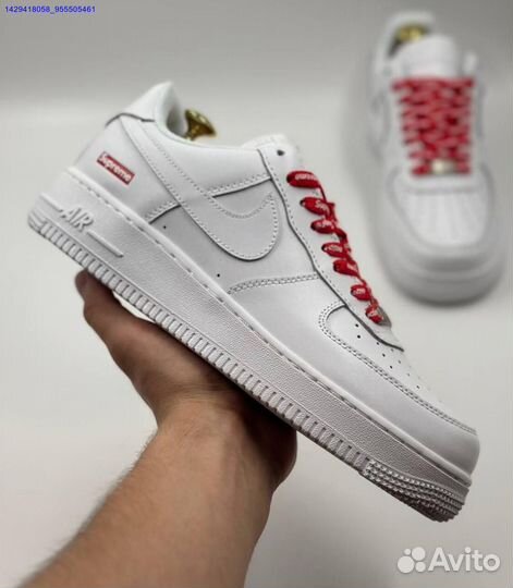 Кроссовки Nike Air Force 1 Low & Supreme (Арт.35950)