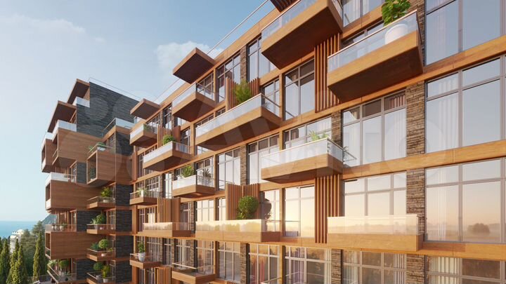 1-к. апартаменты, 57,9 м², 3/8 эт.