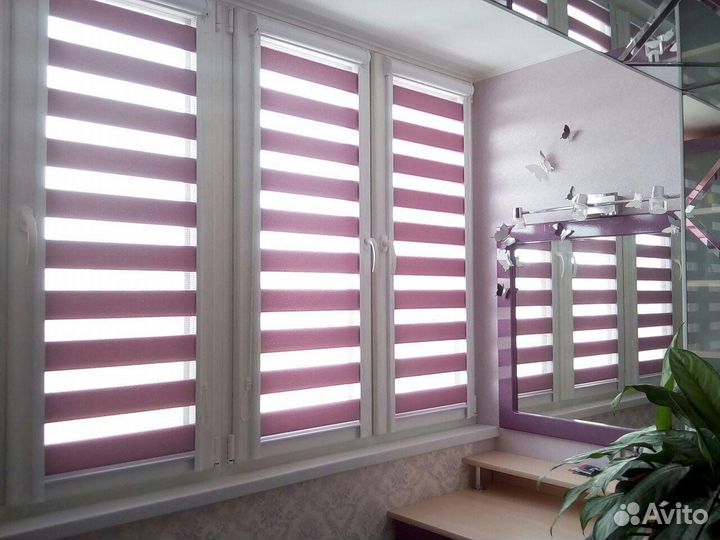 Рулонные шторы блэкаут кассета, мини