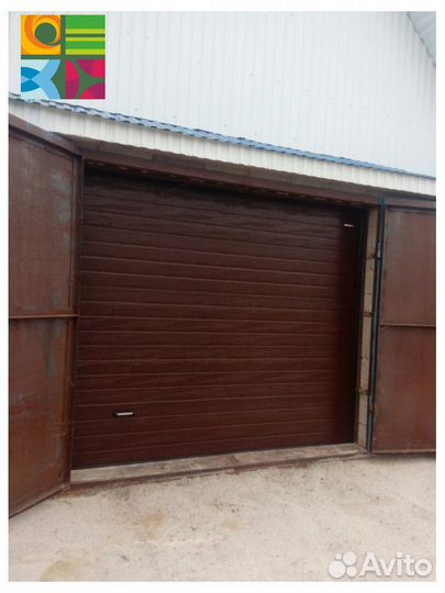 Секционные ворота alutech