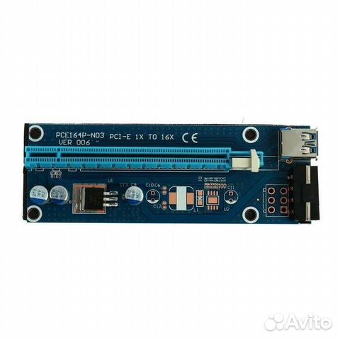 Переходник для майнинга с USB3.0 на PCI-Ex 1x-16x