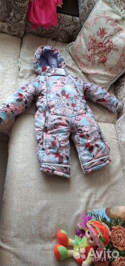 Комбинезон для девочки в отличном состоянии