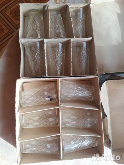 Хрустальные стопки СССР