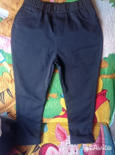 Брюки школьные теплые