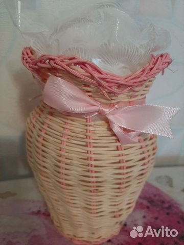 Корзина плетеная для подарков