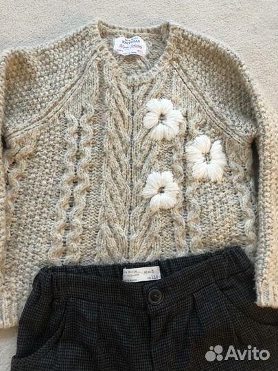 Zara Брюки и свитер р110