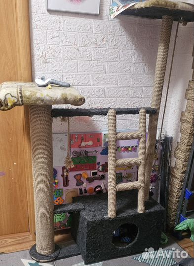 Когтеточка с домиком