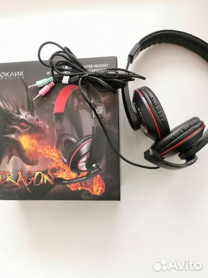 Игровые наушники с микрофоном