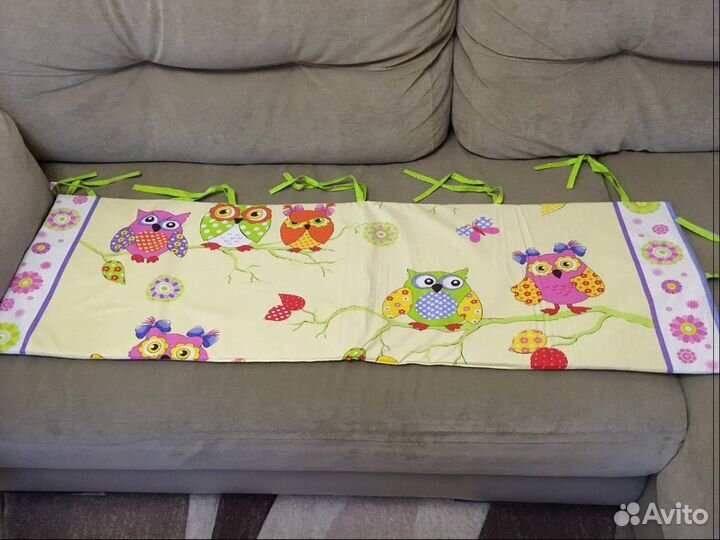 Бортики в кроватку