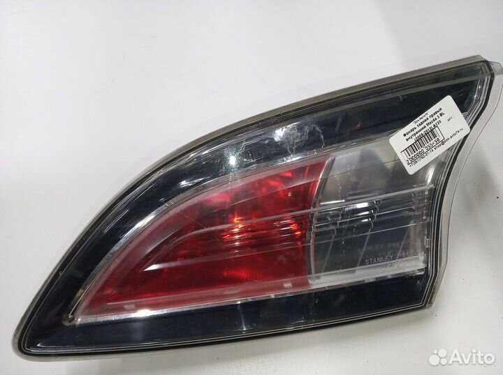 Mazda 3 (BL) l фонарь задний правый внутр