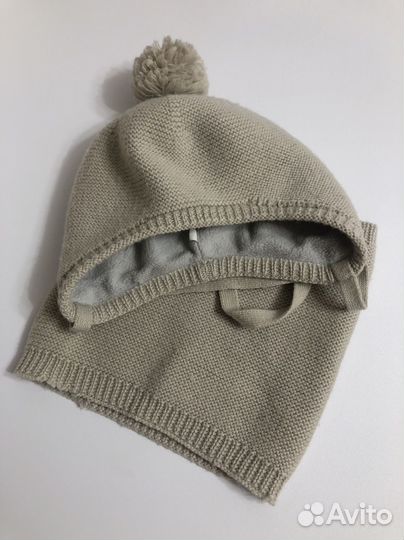 Шапка и снуд зима