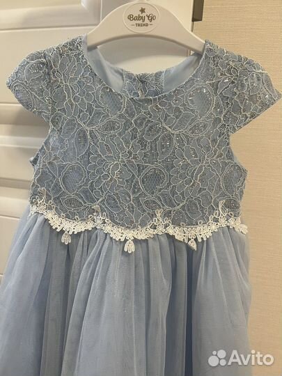 Платье для девочки новогоднее 98