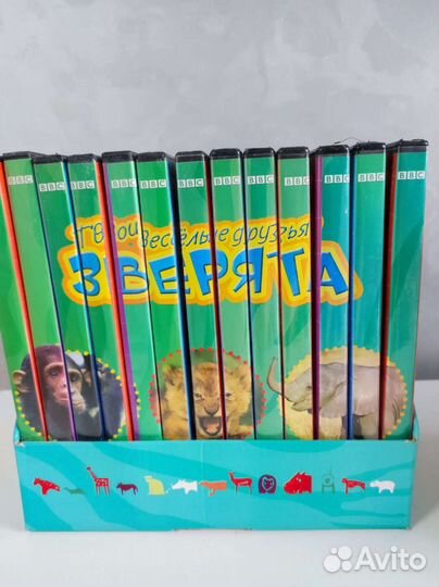 Диски с фильмами о зверятах ввс(комплект)