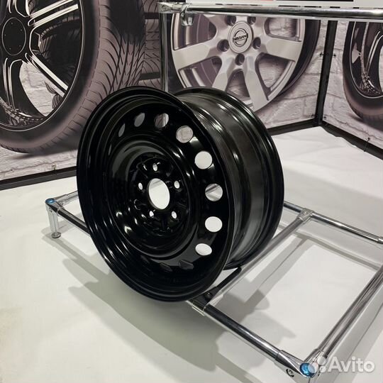 Штампованные диски R16 Trebl 9407 Black