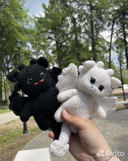 Вязаные игрушки ручной работы