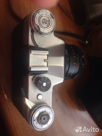 Фото аппарат зенит-Е с чехлом