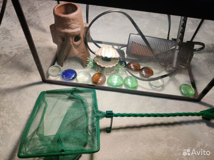 Мини аквариум с аксессуарами