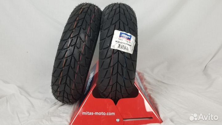 Mitas 120/70-10 MC-20 мотошина митас