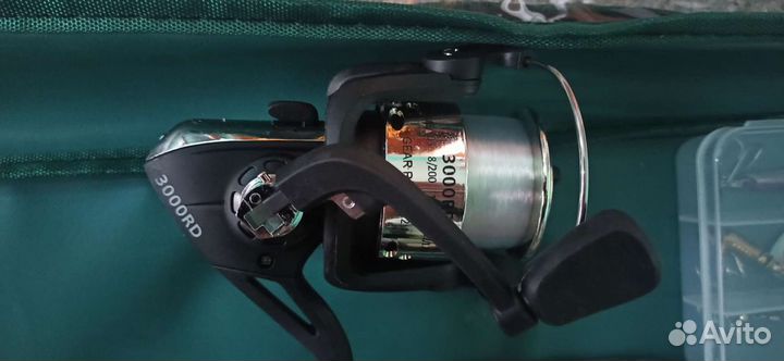 Набор рыбака с воблером. Удочка