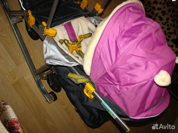 Санки коляска ника