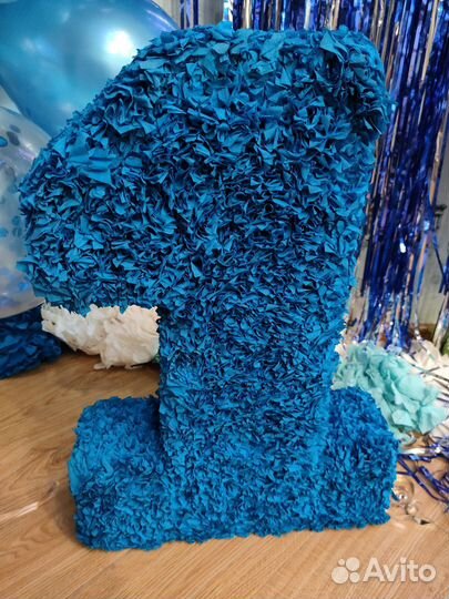 Цифра 1 на годик