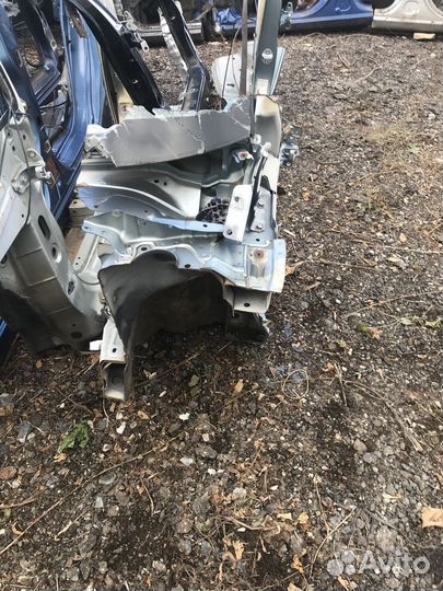 Порог со стойкой левый Mitsubishi Lancer 10 2008–2