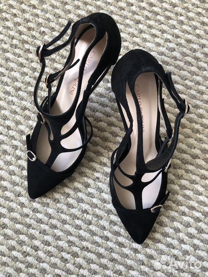 Туфли замшевые 37 Carlo Pazolini