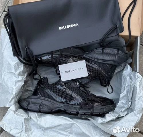 Кроссовки balenciaga 3xl черные