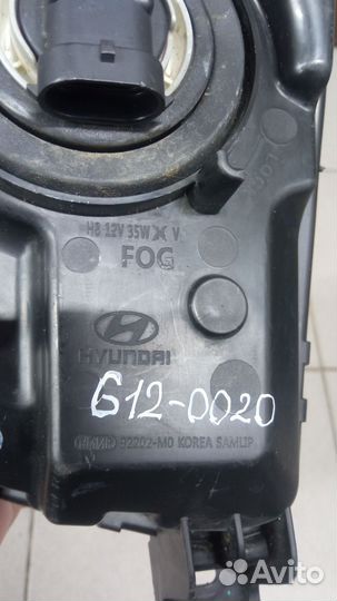 Фара противотуманная правая Хундай Крета
