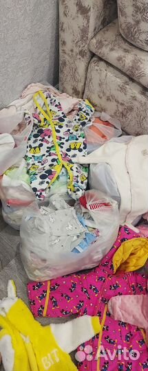 Детские вещи пакетом от 0 до года